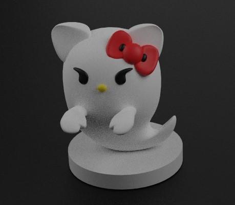 Hello kitty  Statue - Halloween Edition - Ghost