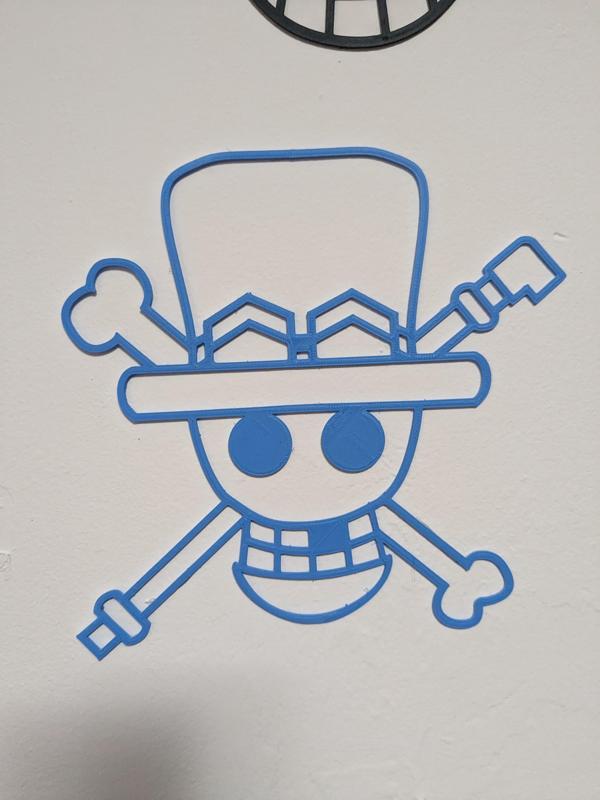 Wallart Sabo One Piece frame