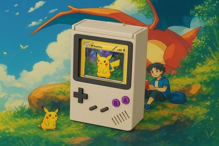 Game Boy Deck Box - Organizer for TCG cards