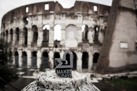 MakerDays logo in 3D