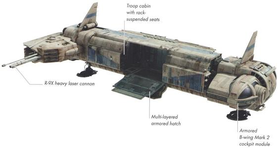 Resistance transport the force awakens (x-wing) Ver 0.6