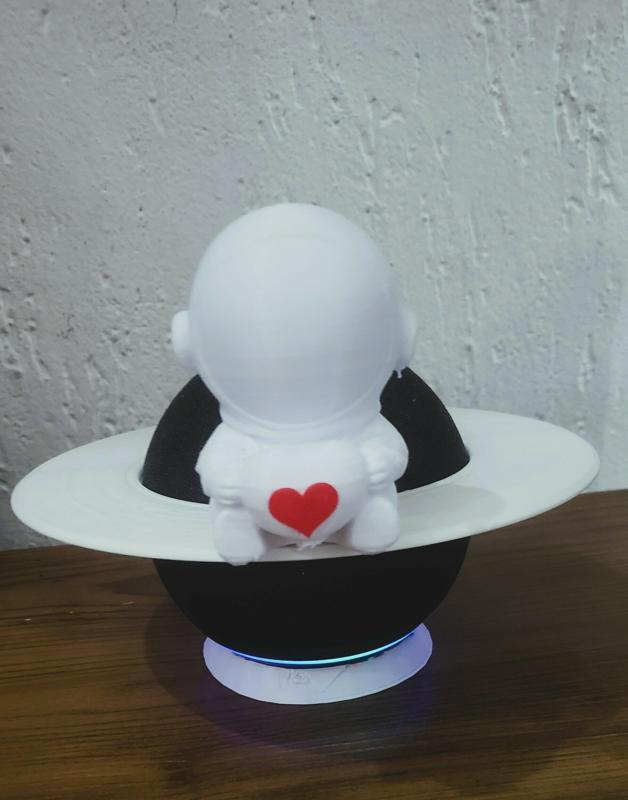 Suporte Alexa Echo Dot 4a e 5a Geração Astronauta Do Amor em Saturno