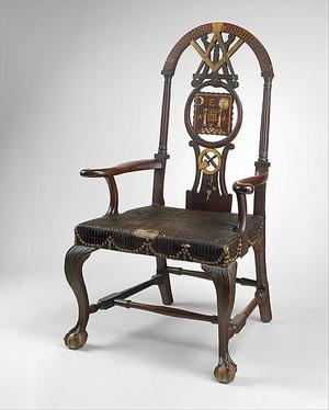 Masonic Armchair 