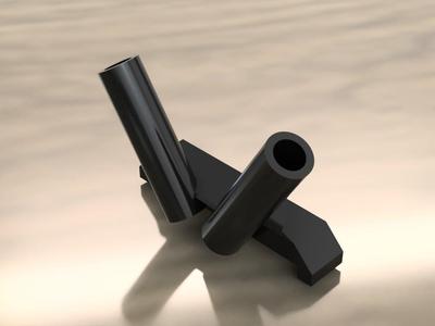 Flysky dipole antenna mount for QAV250
