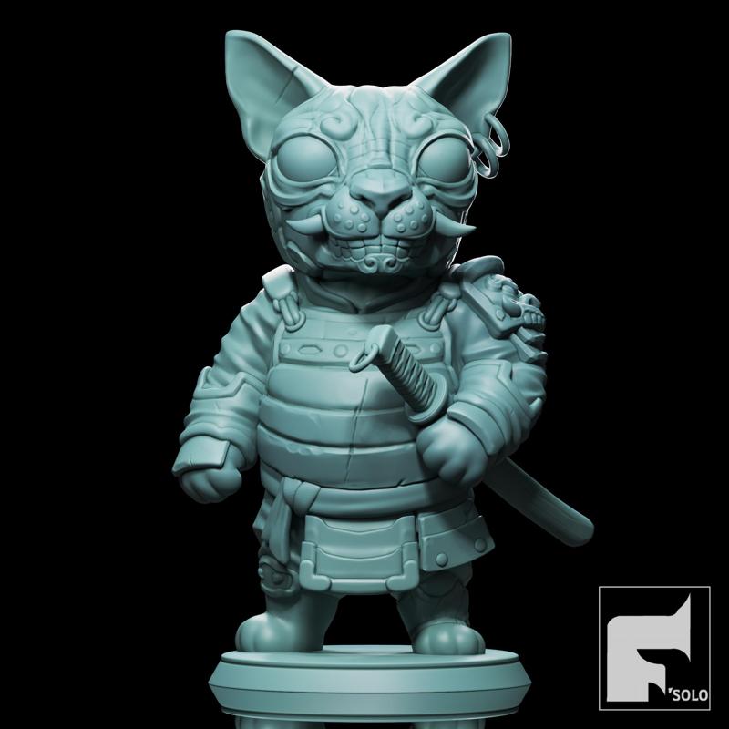 Cat Samurai