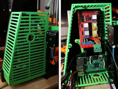 Modular Anet A8 RAMPS 1.4 + Raspberry Pi 2/3 Case