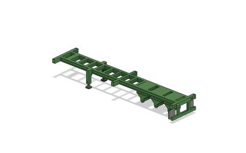 1:64 40ft Container Trailer