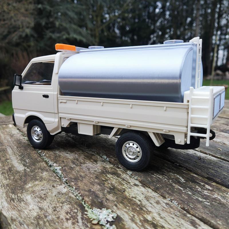 Kei Truck Keitruck D12 WPL 1/16 mini citern truck conversion