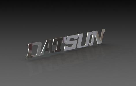 Letters or Typography Datsun 1500 / 620 (1975) / Typography Datsun 1500 / 620 (1975)