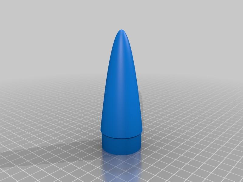 Model Rocket Nose Cone (high-rez)
