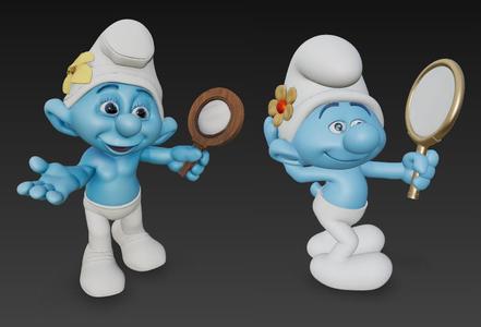 Vanity Smurf / 2 models