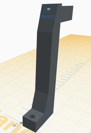 B&W Drop Tow Hitch for RC crawlers