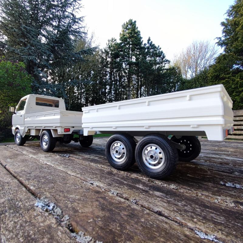 D12 WPL 1:10 Kei Truck TRAILER