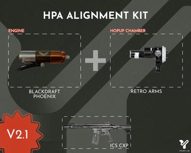 Hop-Up Alignment Clip v2.1 for M4 ICS MPX/CXP HPA Retro Arms and BlackDraft Phoenix Split Gearbox V2