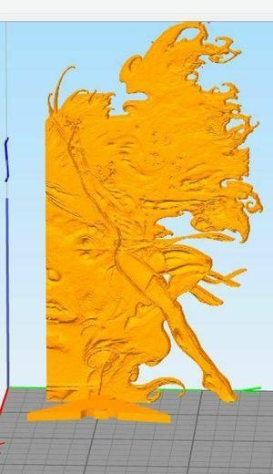 Phoenix Complex Lithophane