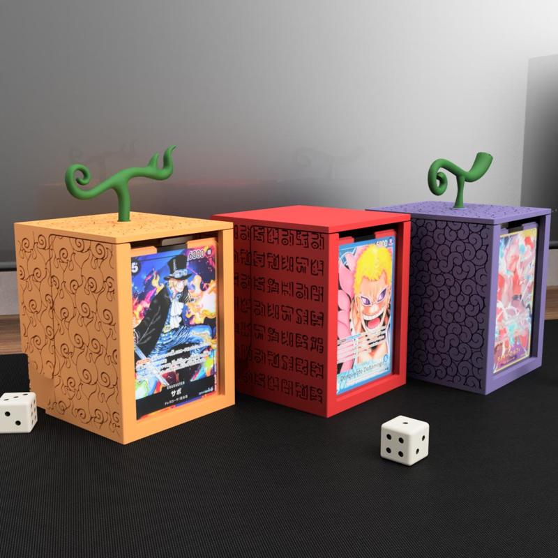 One Piece Deckbox Pack: Poneglyph, Gomu Gomu & Mera Mera - TCG - Double Sleeve