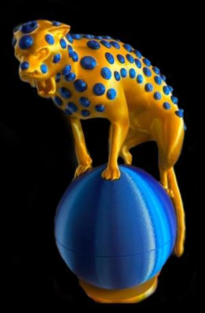 Gta v cayo perico golden panther statue irl