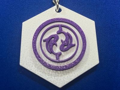 Scythe Keychain - Togawa Faction