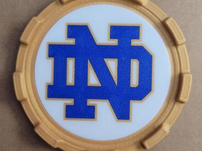 COASTER MASTER INSERT - NOTRE DAME
