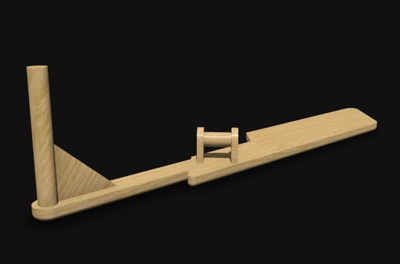 30 26 7040 Rudder for Roman galleon  - Playmobil