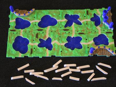 Rifraf 3D Carcassonne Mini Expansion The Ferries