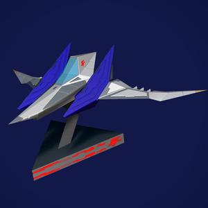ARWING STAR FOX 3D MODEL
