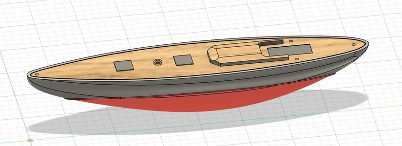 Wooden Sail Yacht
