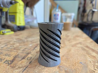 Spiral Fidget - Parametric and Customizable