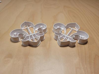 Scouting America World Crest Logo Cookie Cutter