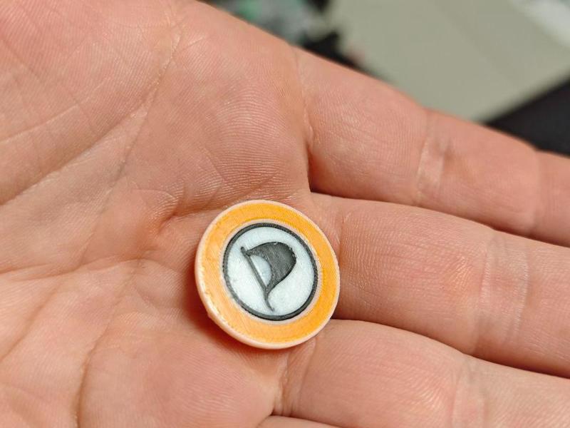 Pirate Party Signet - Shopping Cart Chip