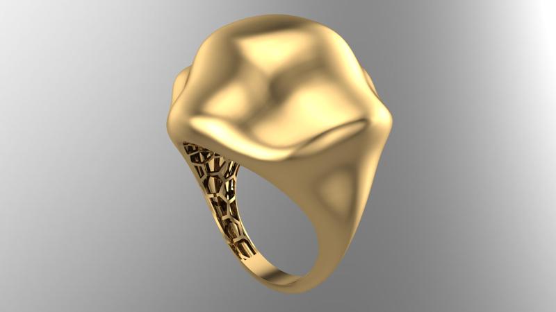 Polished Ring Collection | Timeless Jewelry | Everyday Wear | 3D Printable Ring Model | Jewelry Design-RA02-