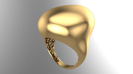 Polished Ring Collection | Timeless Jewelry | Everyday Wear | 3D Printable Ring Model | Jewelry Design-RA03-