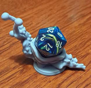 Snail Die Cozy  d20 Holder