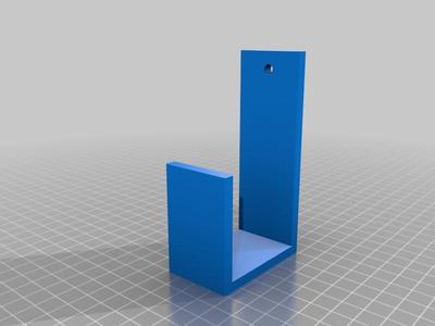 Cubical Clock (or other) Hanger
