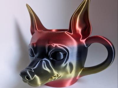Decorative Mug Miniature Pinscher