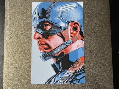 Marvel Captain America Hueforge