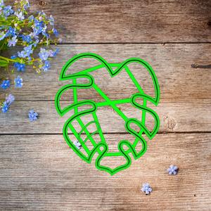 cookie cutter leaf