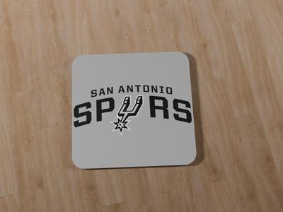 San Antonio Spurs Square Coaster
