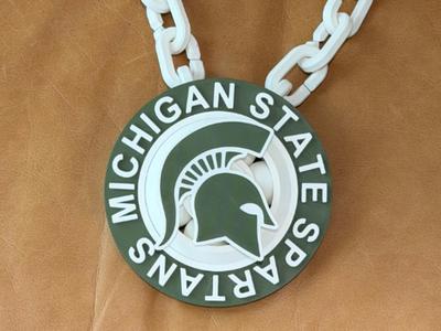 Michigan State Spartans Spinner Chain