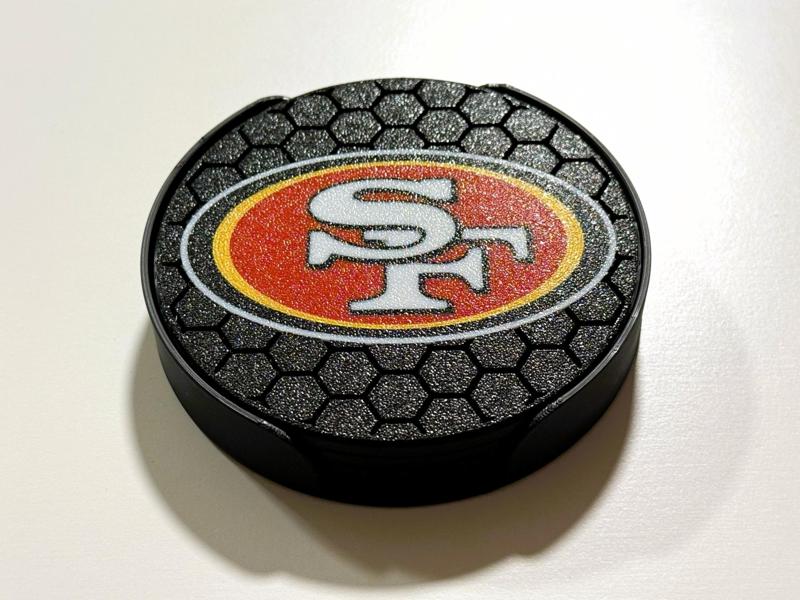 San Francisco 49ers Hex Coaster