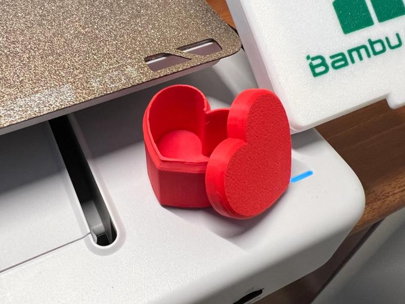 Mini Valentine's heart box