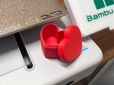 Mini Valentine's heart box
