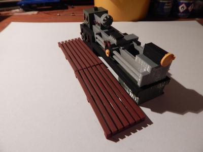 1:32 Gauge 1 TRAIN SPINDLE TURNING MACHINE BW Werkstadt e.g. for Märklin KM1 layouts