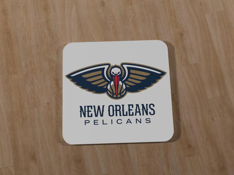 New Orleans Pelicans Square Coaster