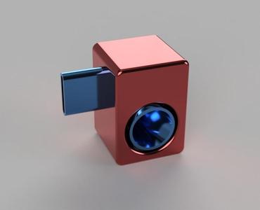 Google Pixel with Speck case speaker amplifier