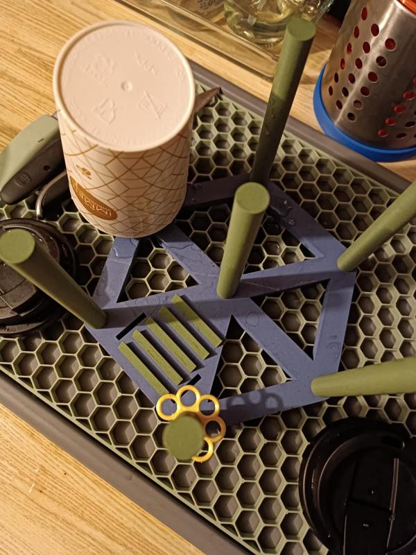 Bottle-Glass Drip Tray