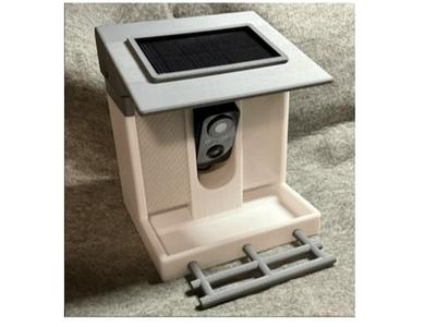 Bird Feeder Camera Solar Birdhouse
