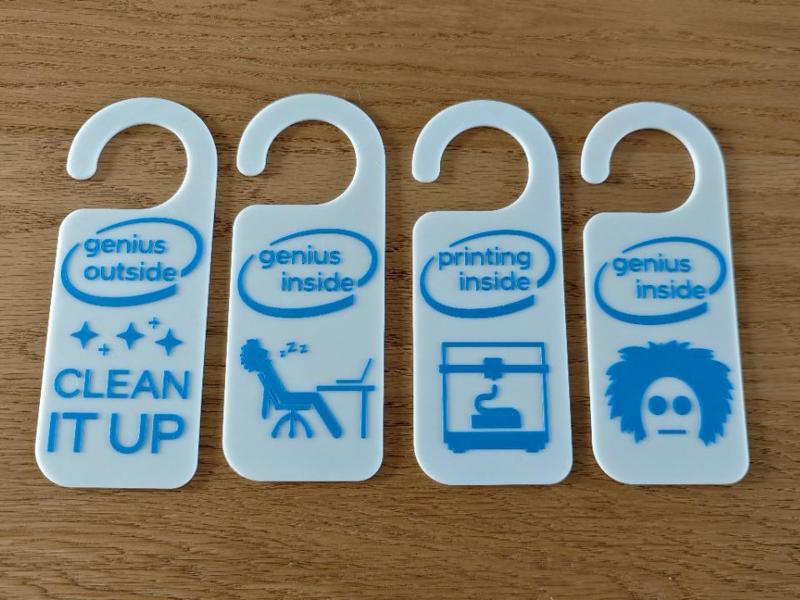 Funny hangers - Printing Inside