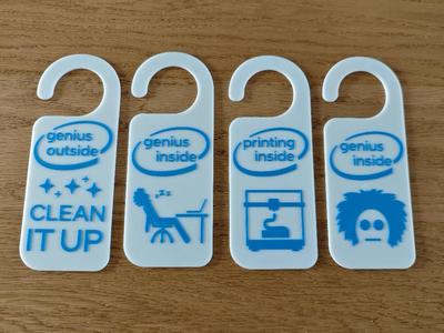 Funny hangers - Printing Inside