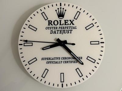 Rolex Datejust wall clock